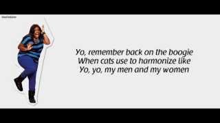 Glee - Doo Wop (That Thing) - LYRICS