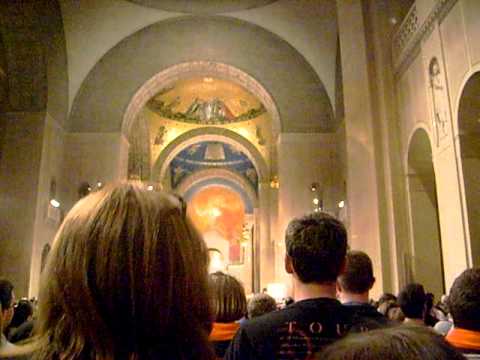 Starting the Mass in the Basillica