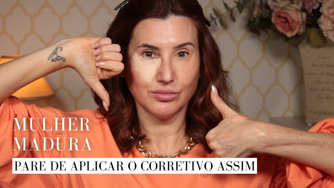 A MELHOR FORMA DE USAR O CORRETIVO EM PELES MADURAS | DRICA DIVINA