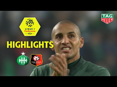 AS Saint-Etienne - Stade Rennais FC ( 1-1 ) - Highlights - (ASSE - SRFC) / 2018-19