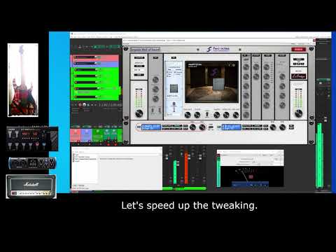 Marshall DSL 20 HR + Two Notes Wall of Sound. Basic setup and sound sample.