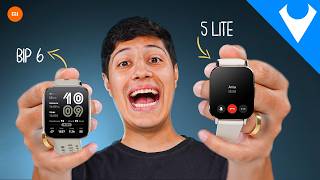 e agora? AMAZFIT BIP 6 vs Redmi WATCH 5 LITE - Qual MELHOR para você? (teste completo)