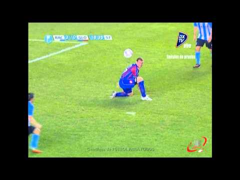 GOL DE CAMPORA - SAN LORENZO 0 RACING 4 - FECHA 9 (29 09 2012)