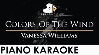 Vanessa Williams - Colors Of The Wind - Piano Karaoke Instrumental Cover with Lyrics