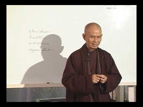 People Peace Treaty - Part 1 | Thich Nhat Hanh | Day 4 of the Israeli Palestinian Retreat (2003)