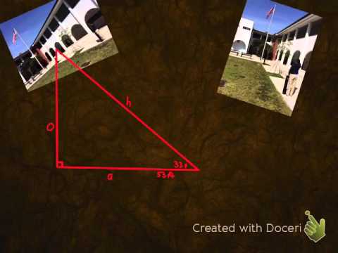 Finding Height of Flag Pole in Patriot Plaza