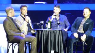 Boyzone - BZ20 Tour 2013 - Talking about Stephen Gately