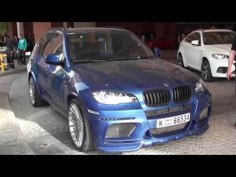 beautiful blue Hamann BMW X5 M - MoE