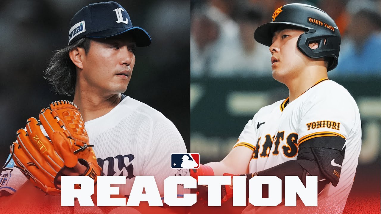 REACTION: SP Tatsuya Imai to the Astros, INF Kazuma Okamoto to the Blue Jays