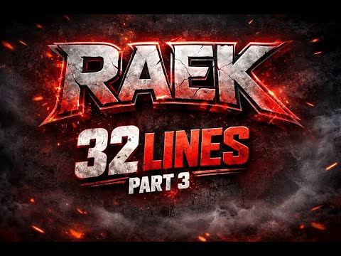 Raek - 32 Lines Part3 (Beat von) Battlerap Oldschool Hiphop