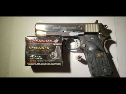 Winchester PDX1 45ACP/230gr./JHP Ammo Test