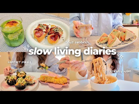 a cozy start to the year 🧺 cooking at home & quiet winter days