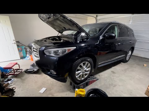 Infinity QX60 /JX35 (2012-2020) Oil + Filter Change in 3 minutes.