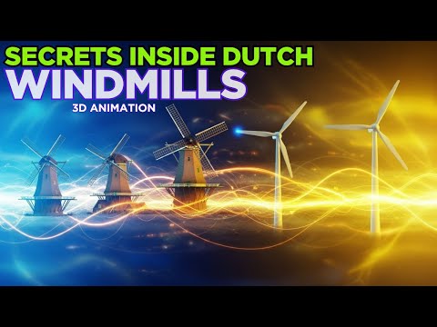 Inside a Dutch Windmill: How They Generate Power