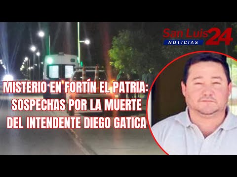 🔴 Misterio en Fortín El Patria: sospechas por la muerte del intendente Diego Gatica 💥
