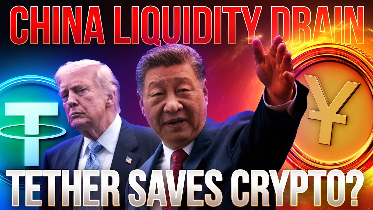 China's Liquidity Pump Is Draining Crypto 📉 Tether May Have Saved Us 🔥