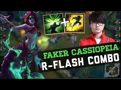 FAKER TARZI CASSIOPEIA R FLASH COMBO | PLATIN ELO |