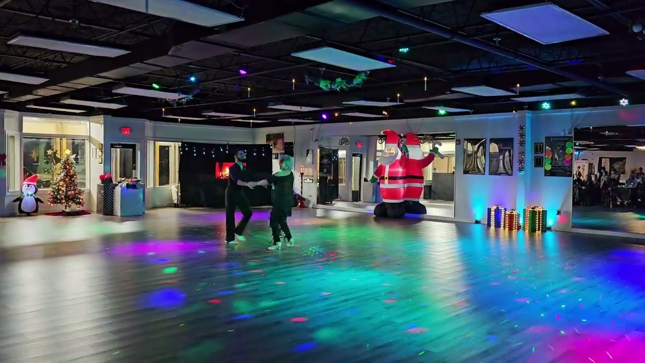Samba Show by Leslie & Davy at our Christmas Party 2024