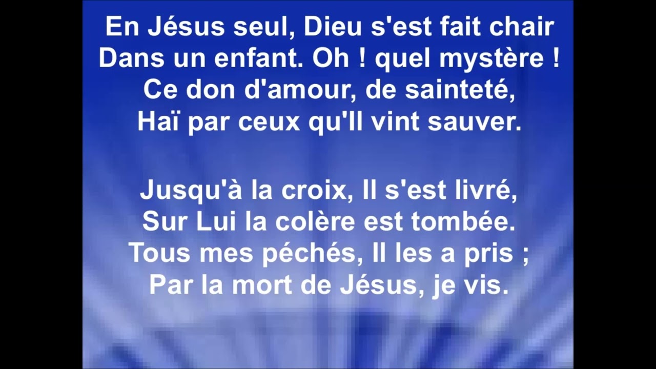 EN JÉSUS SEUL - Cep St - Loup (cover Stuart Townend & Keith Getty)