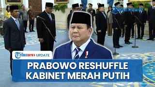 Presiden Prabowo Reshuffle Kabinet Merah Putih di Istana, Dudung hingga Hasan Nasbi Merapat
