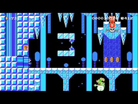 Larry's Tumultuous Tundra by DSPaterson 🍄 Super Mario Maker 2 #aik 😶 No Commentary