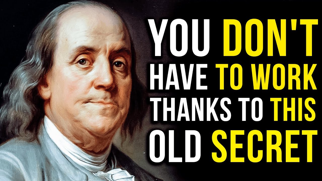 How To Turn $100  Into $1 000 000 | Benjamin Franklin