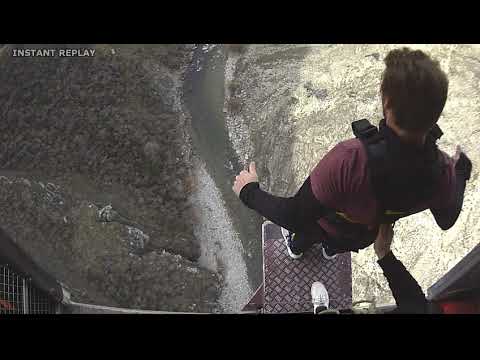 My Nevis Bungy Jump - New Zealand's Highest - 134 Meters
