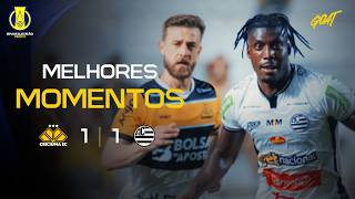 CRICIÚMA E ATHLETIC EMPATAM NO BRASILEIRÃO SÉRIE B!