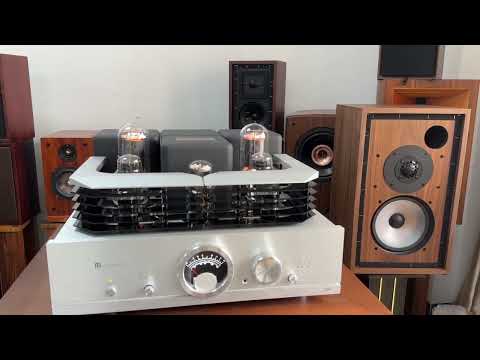 Muzishare R100 300B 805 Single-ended Class A Amplifier demo with SoundArtist LS5/9 Speakers