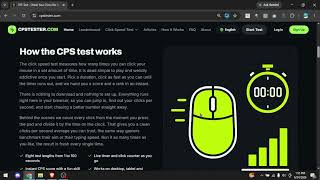 cpstester.com | Increase Your CPS with the 15 Second Test