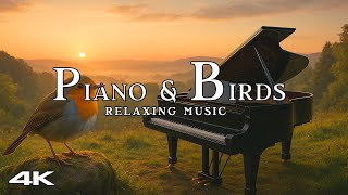 Piano & Serenity Birds  Amazing Beautiful Relaxing Music