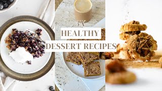 3x Healthy Dessert Recipes | Gluten & Dairy Free , Fall Edition | Sanne Vloet