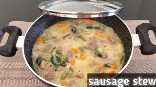 സോസേജ് സ്റ്റു|SAUSAGE STEW|Malayali Kaipunyam
