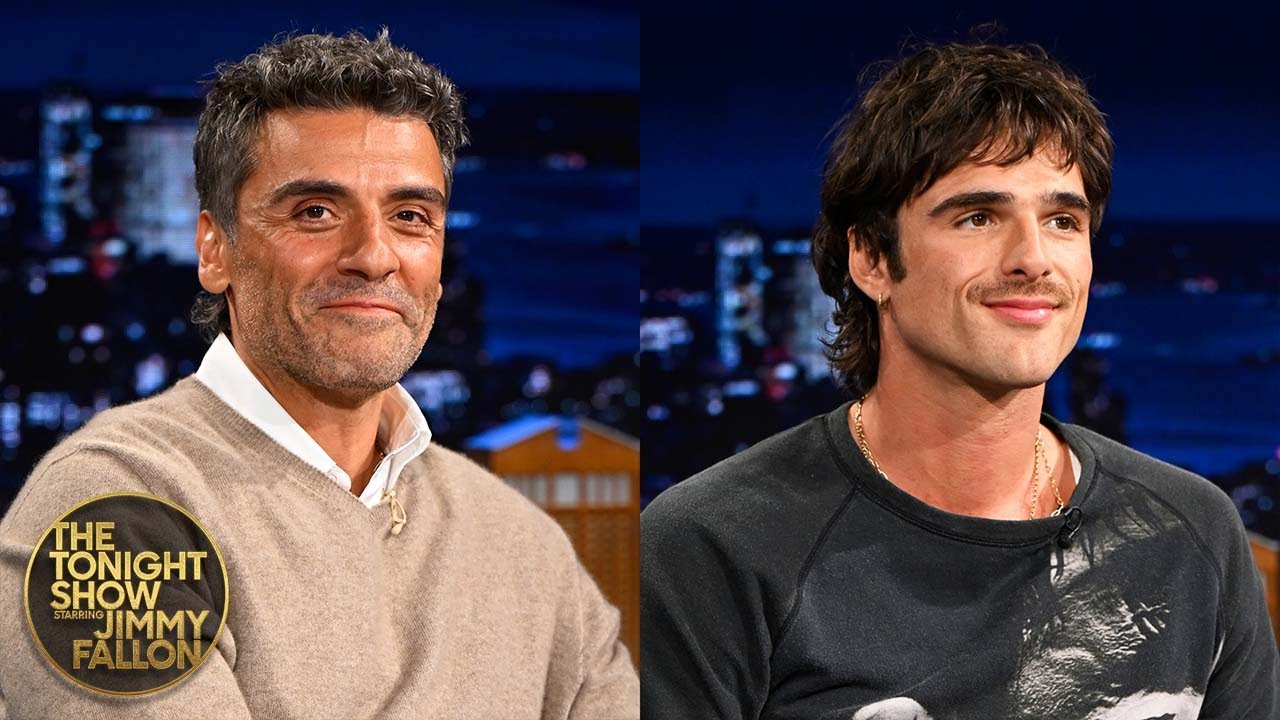 Oscar Isaac and Jacob Elordi on Guillermo del Toro's Frankenstein & Jacob's 11-Hour Makeup Routine video thumbnail