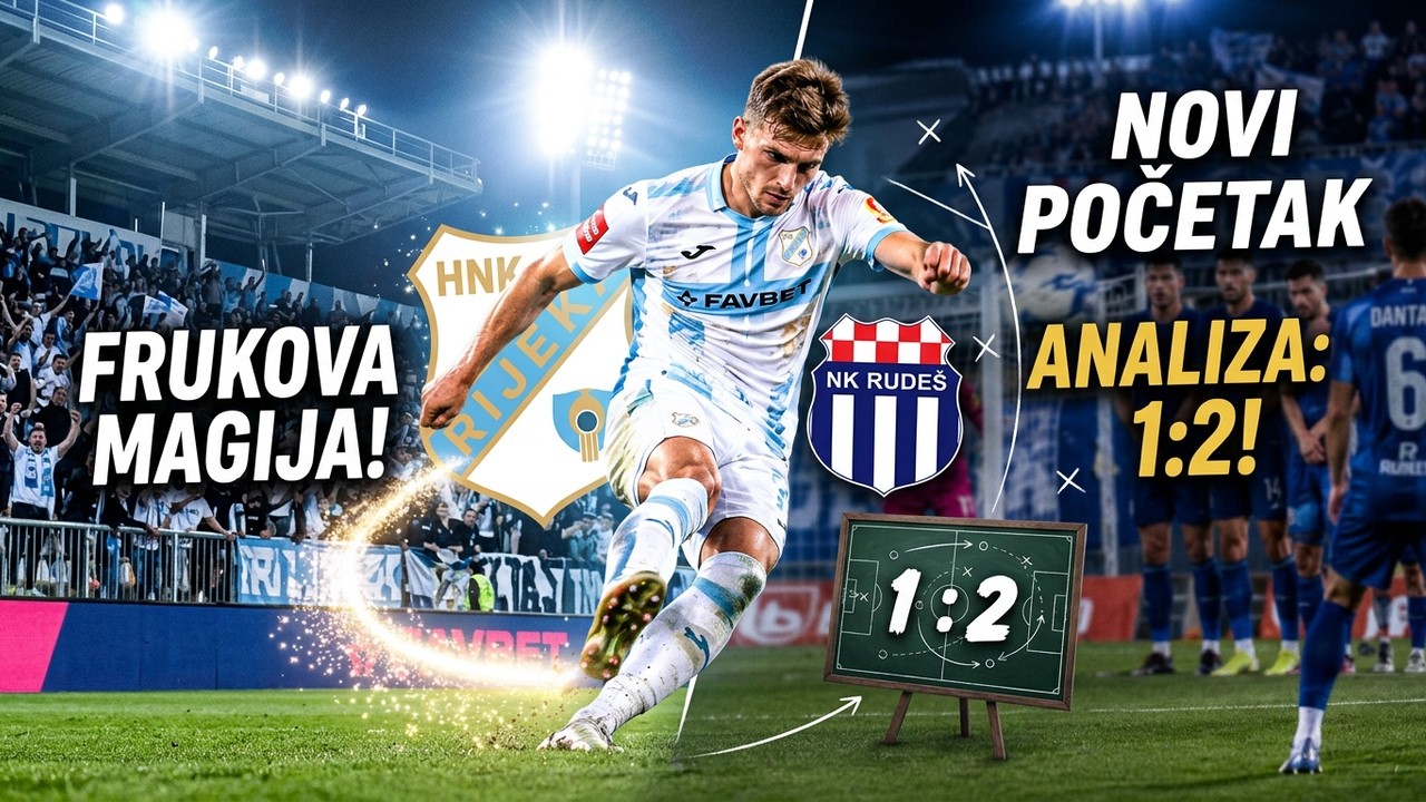 Kviz 🔴RUDEŠ – RIJEKA 1:2 | Frukova magija i novi početak!
