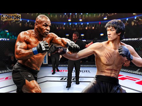 TRUE Mike Tyson vs. Bruce Lee | EA Sports UFC 5