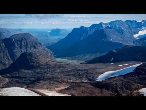 130 km solo hike through Sarak National Park - from Ritsem to Kvikkjokk - 4k with maps