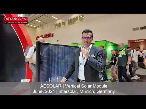 AESOLAR PV products Intersolar 2024