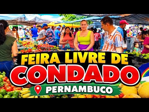 Feira livre de condado  Pernambuco 
