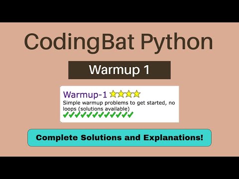Codingbat Python0 Warmup 1