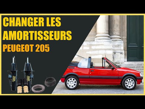 Changing the Front Shock Absorbers (Disassembly / Reassembly) Peugeot 205 and other vehicles - Tu...