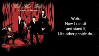 WET WET WET - Blue For You (with lyrics)