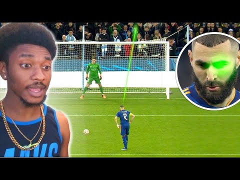 NBA Fan Reacts To Legendary Penalty Kicks!