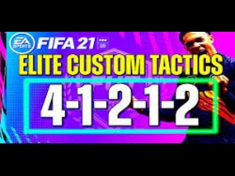 THE BEST 4-1-2-1-2 (2) custom tactics on fifa 21!!!! ( Very Fun To Play )