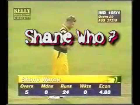 Sachin's 134 Against Australia In sharjah final 1998