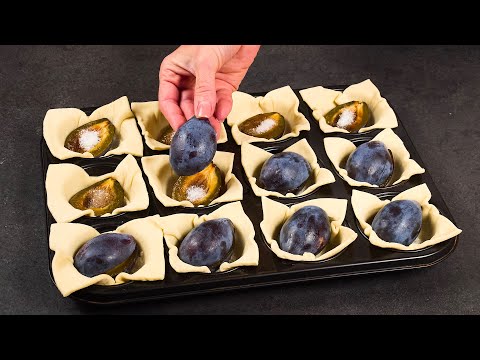 5 Puff Pastry Dessert Ideas in Just 10 Minutes! You'll Want to Make Them Again and Again