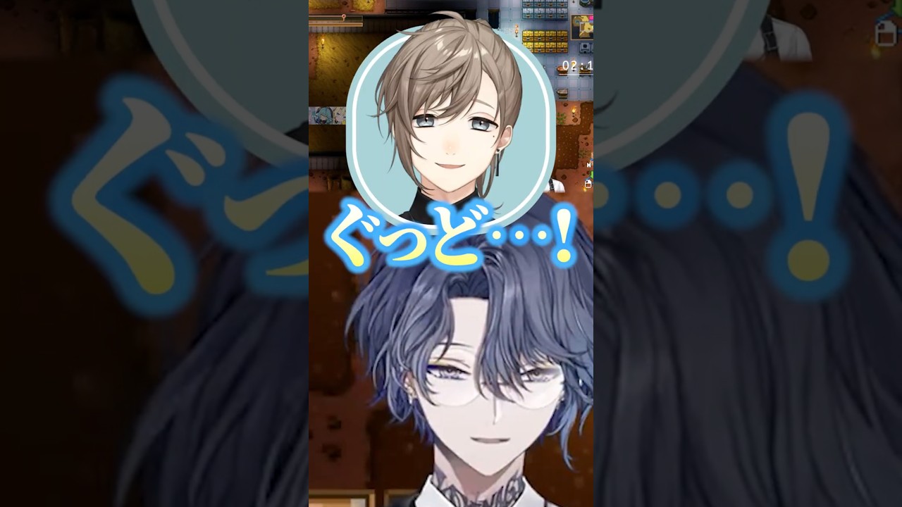 小柳の提案に無言で首を振る叶 #小柳ロウ #叶 #にじさんじ