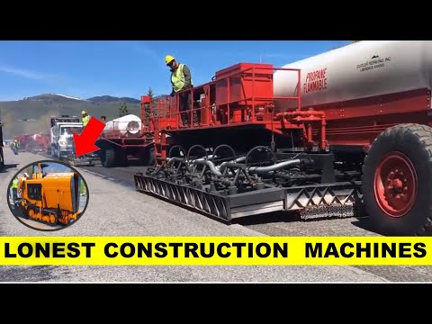 World's Fastest Modern Road Construction Machines |  Modern Construction Machinery Heavy Equipment