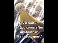 Haikyuu Text // TVD Skit // “If you come after my brother i’ll rip you apart”