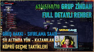 RİSE ONLİNE GRUP ZİNDAN TÜM DETAYLAR FULL REHBER - ZIPLAMA - KÖPRÜ - SU ALTI- Se